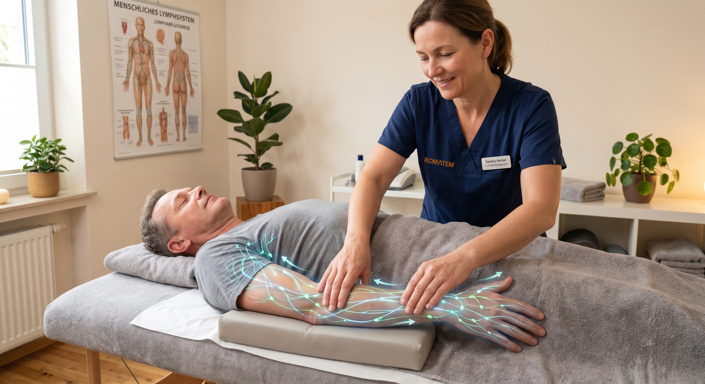 Manuelle Lymphdrainage